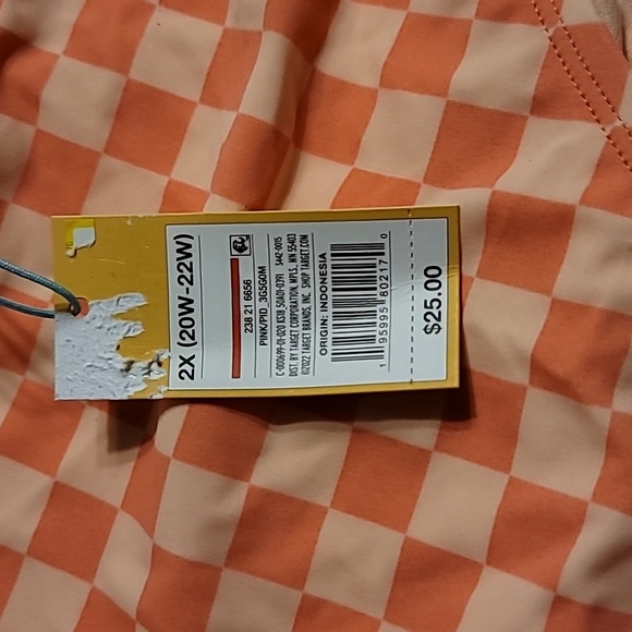 NWT PLUS SIZE BIKINI BOTTOM 2X 20W TO 22W moderate coverage - Picture 3 of 9